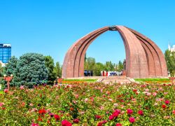 Panfilov Park in Bishkek