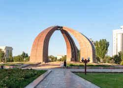 Victory Square in Bishkek