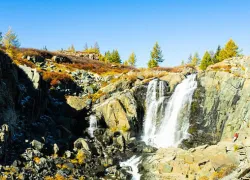 Baga Turgen Waterfall in Olgii