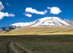 Tsengel Khairkhan Mountain in Olgii
