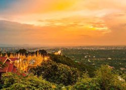 Mahamuni Buddha Temple in Mandalay