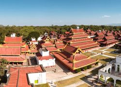 Mandalay Palace in Mandalay