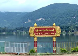 Pindaya Lake in Pindaya