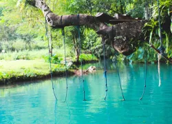 Blue Lagoon in Vang Vieng