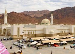 Uhud Mountain in Medina