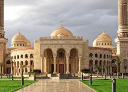 The Great Mosque of Sana'a in Sana