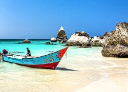 Qalansiya Beach in Socotra Island