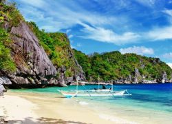 Sabang Beach in Puerto Princesa