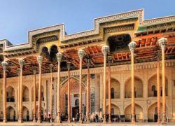 Bolo Haouz Mosque in Bukhara