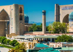 Bibi-Khanym Mosque in Samarkand