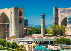 Bibi-Khanym Mosque in Shahrisabz