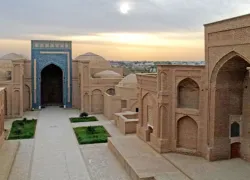 Mausoleum of Sultan Saodat in Termez