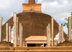 Abhayagiri Monastery in Anuradhapura