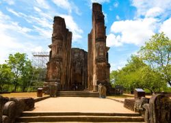 Lankatilaka Temple in Polonnaruwa