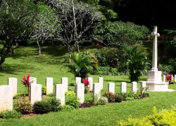 Commonwealth War Cemetery in Kandy