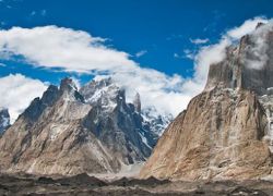 Baltoro Glacier in Askole