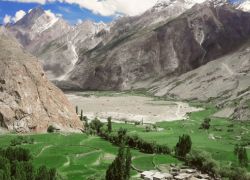 Gasherbrum Peaks in Askole