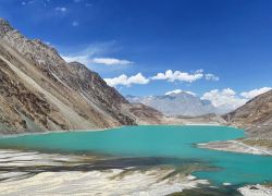 Satpara Lake in Baltistan