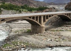 Raikot Bridge in Chilas