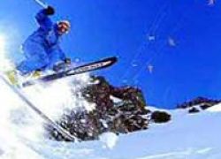 Skiing in Santiago in Santiago