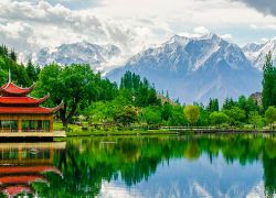 Upper Kachura Lake in Skardu