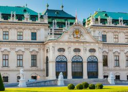 Belvedere Palace in Austria City