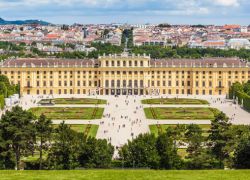 Schönbrunn Palace in Austria City