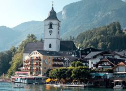 Lake Wolfgang in Salzburg