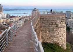 The Durrës Fortress in Durres