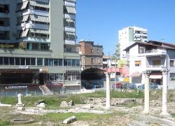 The Roman Baths in Durres