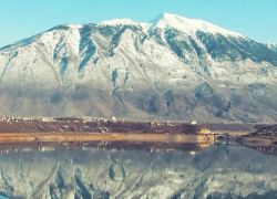 Lake Kukës in Kukes