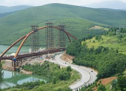 Rruga e Kombit in Kukes