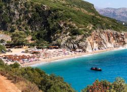 Gjipe Beach in Sarande