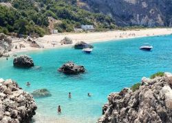 Kakome Beach in Sarande