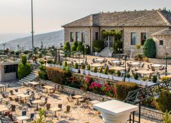 Lëkurësi Castle in Sarande