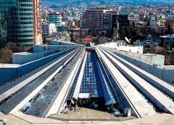 Tirana Pyramid in Tirana