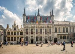Burg Square in Bruges