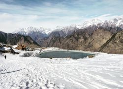 Chenab Lake in Auli