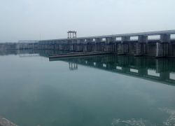 Hathni Kund Barrage in Yamuna Nagar