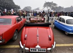 Vintage Car Rally in Sohna