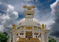 Dhauli Shanti Stupa in Odisha