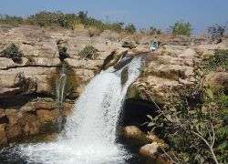 Jamjir Waterfall in Sasan