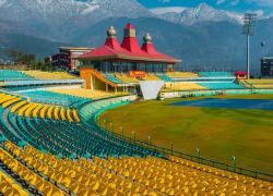 Dharamshala Cricket Stadium in Dharamshala