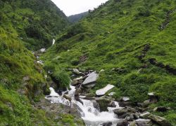 Bhagsunag Waterfall in Mcleodganj