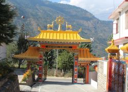 Dhakpo Shedupling Monastery in Mainpat