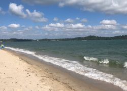 Changi Beach Park in Singapore