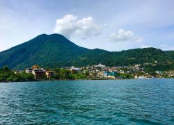 Lago de Atitlan in Guatemalan Highlands