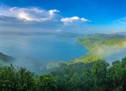 Lake Ilopango in Caldera