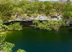 Blue Holes National Park in Andros Island