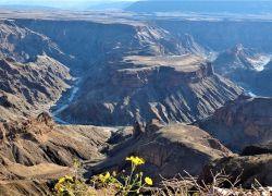 Fish River Canyon in Southern Namibia